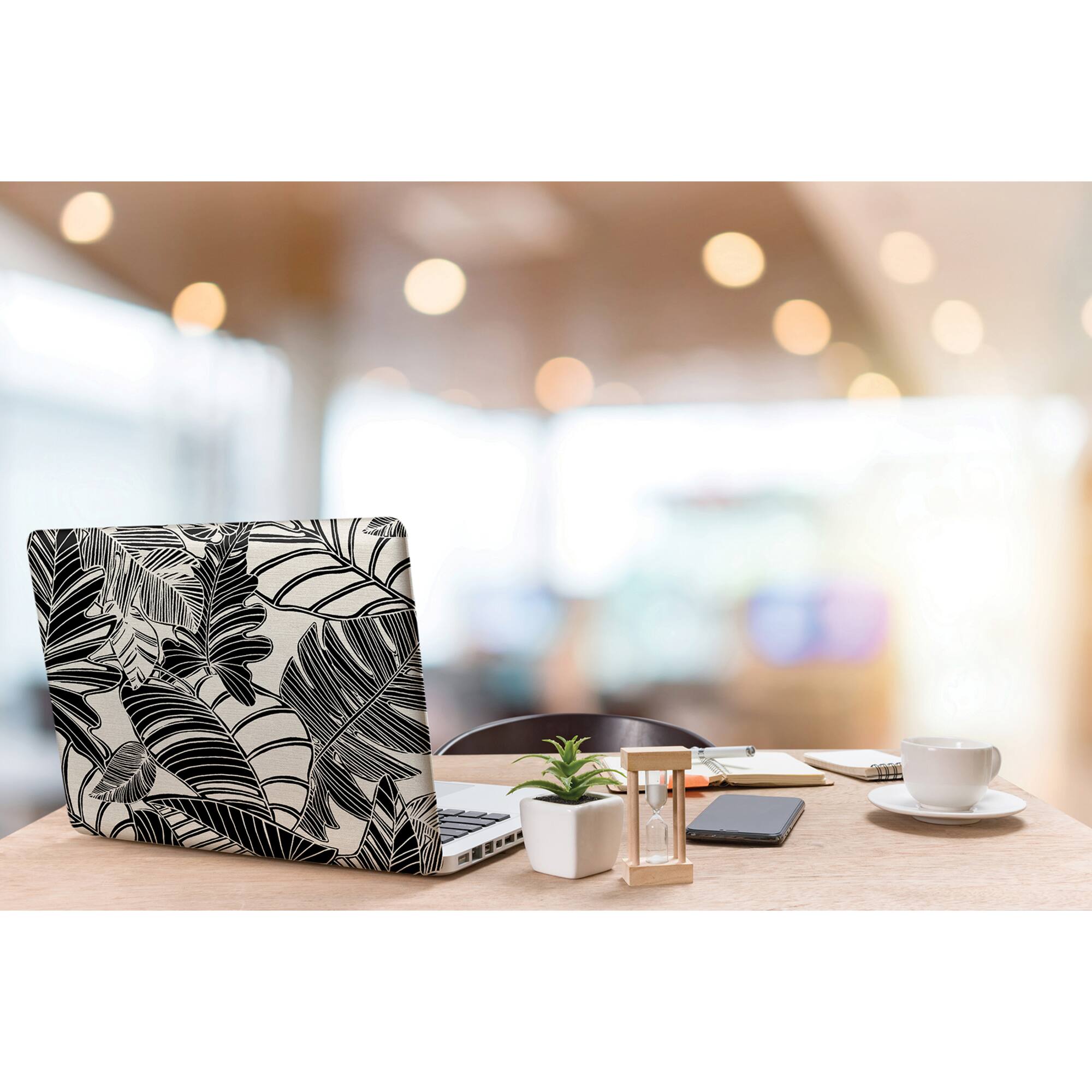 My Style Pindo Wood Cut Palm Peel & Stick Wallpaper